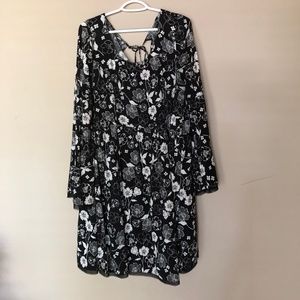 Torrid Long Bell Sleeve Dress